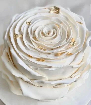 Rose Elegant Cake by Celebrating Life Bakery