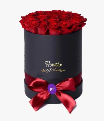 Roses in a Cylindrical Black Box (15-20 Roses)