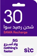 Sawa Recharge Card - SAR 30