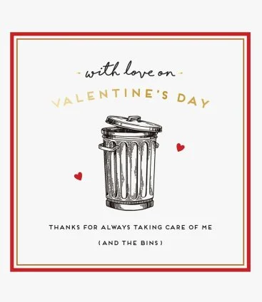 Taking Care of Me & The Bins Card by Alice Scott