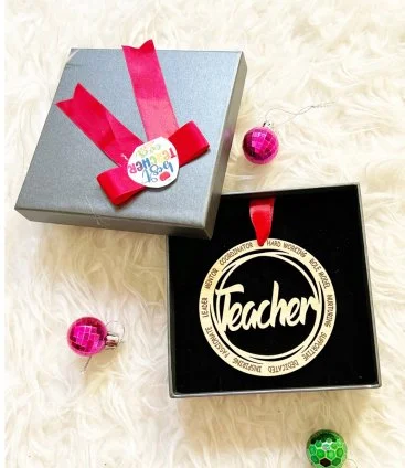 Teacher Ornament by Bundle of Joy