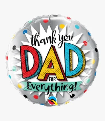 Thank you DAD for Everything Balloon