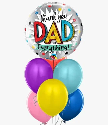 Thank You Dad for Everything Balloon Bundle