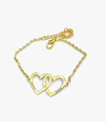 Two Hearts Bracelet 