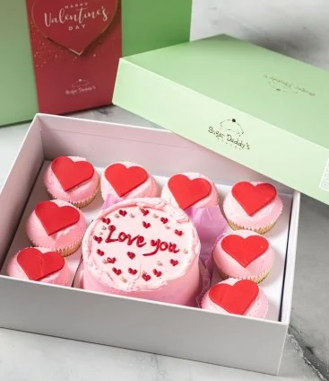 Valentine's Love You Minimalist Box by Sugar Daddy's Bakery 