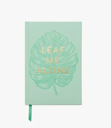 Vintage Sass Journal - Leaf Me Alone by Designworks Ink.