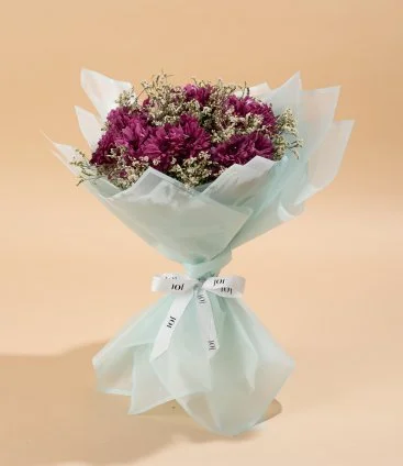 Violet Cherry Blossom Bouquet