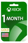 Xbox Live (Gold) Gift Card - 1 Month