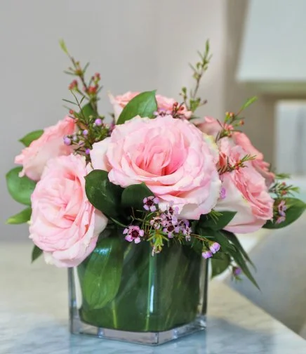 The Delicate Enchantment Roses Arrangement