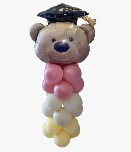 Graduation Teddy Balloon Arrangement 