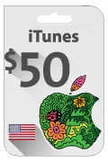 iTunes Gift Card - USD 50