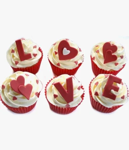 6 Love Cupcakes
