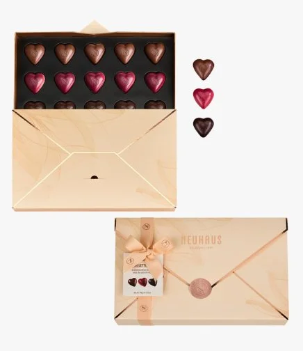 صندوق شوكولاتة رسائل الحب من نيوهاوس
