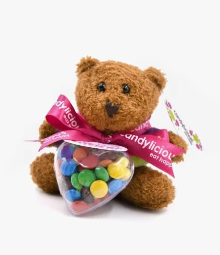 Love Mini Bear with M&M Chocolate 45g by Candylicious