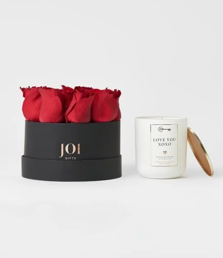 Love You XOXO Red Roses Luxury Gift Bundle