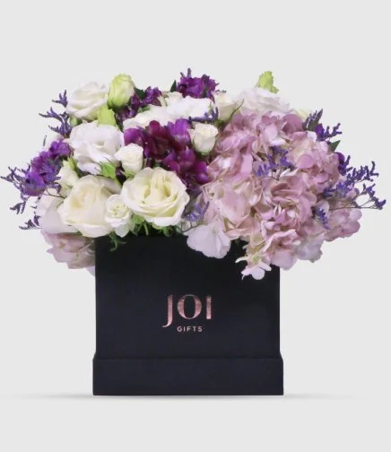 Magenta Blossoms Luxury Flower Box