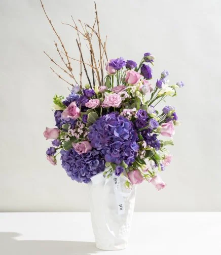 The Purple Mix Flower Arrangement