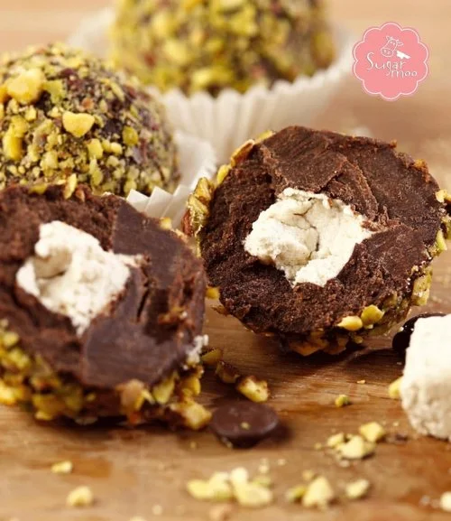 OMG Brownie Halawa Truffle Set by SugarMoo Desserts