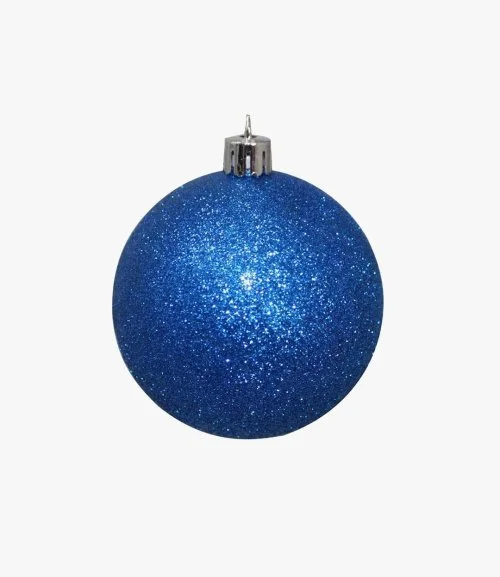 زينة كريسماس لامعة باللون الأزرق من بارتي زون 