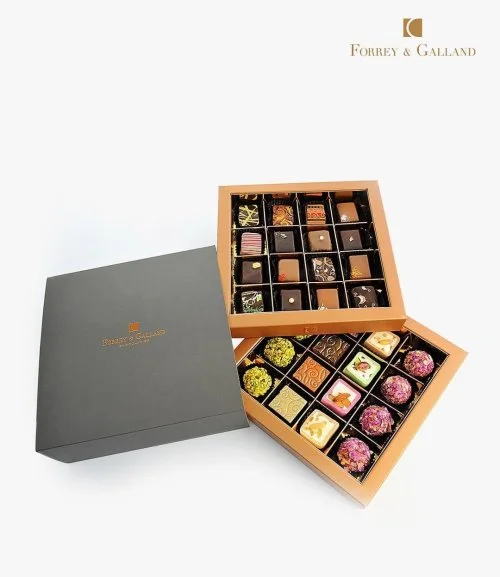 مجموعة الشوكولاتة الفرنسية الكلاسيكية (حجم وسط) من فوري وجالاند 