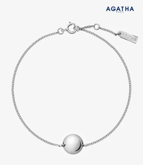 Sterling Silver Chain Bracelet by Agatha 