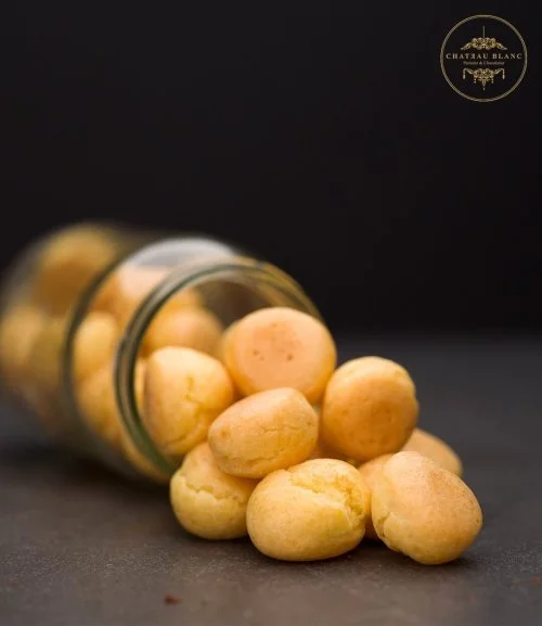 Parmesan Mini Cheeseball Cookies by Chateau Blanc 
