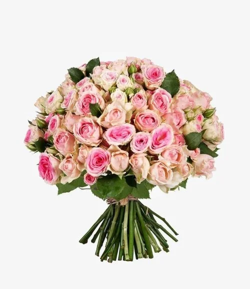 The Blushing Beauty Roses Bouquet