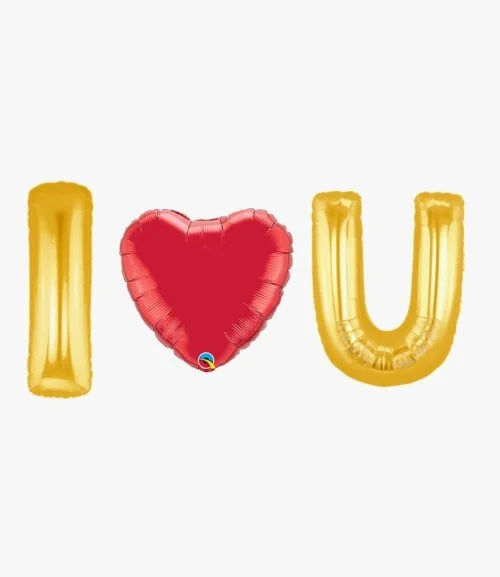 I love U Balloon 