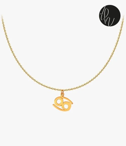 Cancer Symbol Necklace 