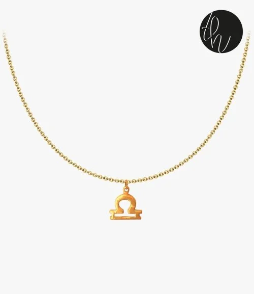 Libra Symbol Necklace 
