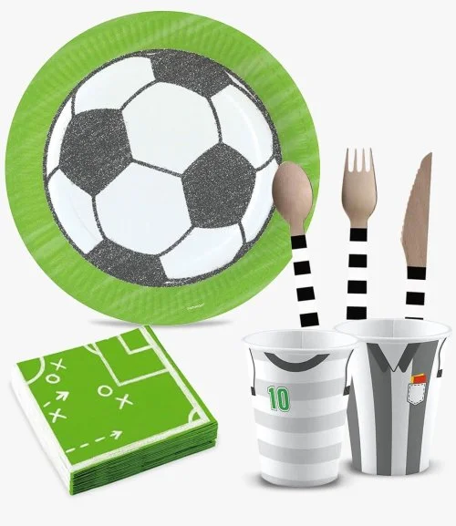 مجموعة أدوات المائدة "الحفل في الملعب" 