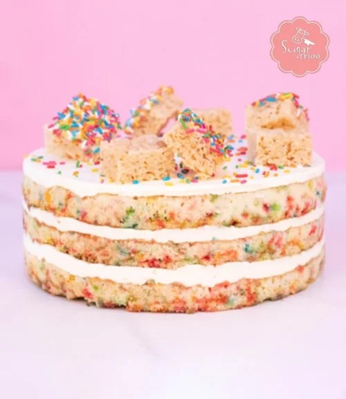 White Velvet Party Cake by Sugarmoo