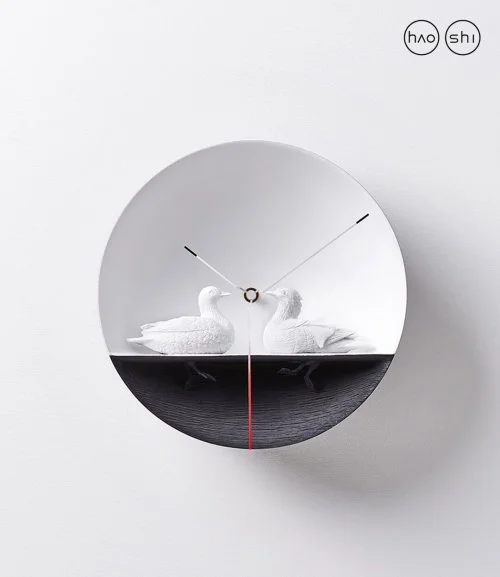 Waterbird X CLOCK – Mandarin Duck by Haoshi 