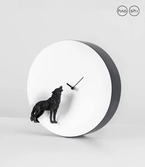 Moon X Clock – WOLF by Haoshi 