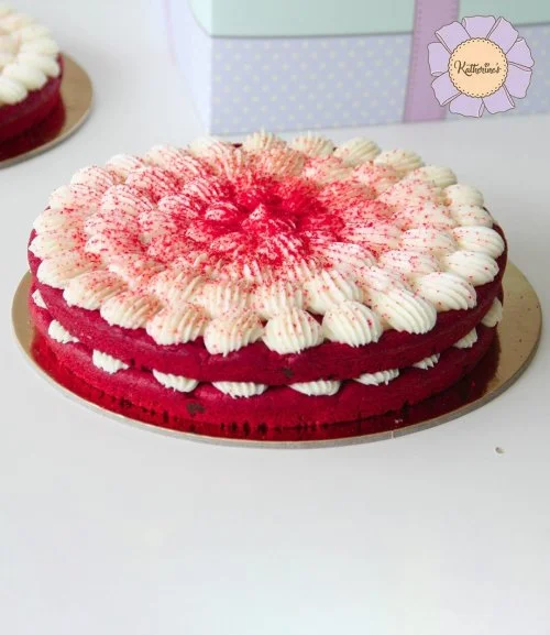Red Velvet Cookie Cake 