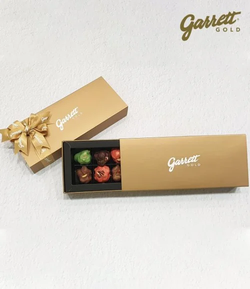 12 Bonbons Garrett Gold Gift Box Nuts Selections