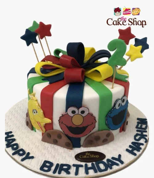 Sesame Street 3D Birthday Cake