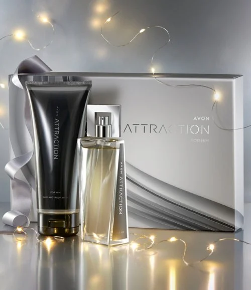 2023 Attraction for Him: 2 Pce Set by Avon
