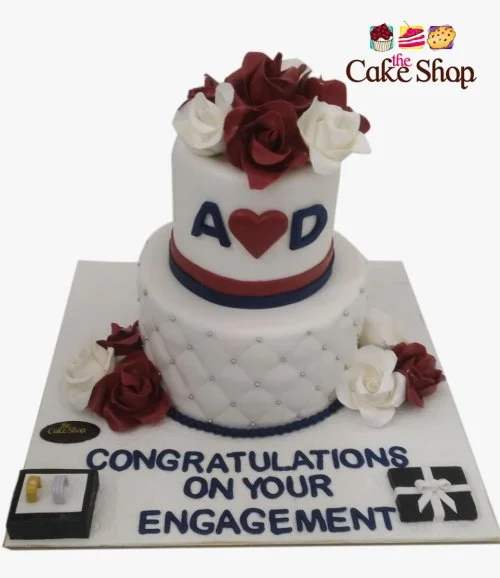3D Engagement Cake