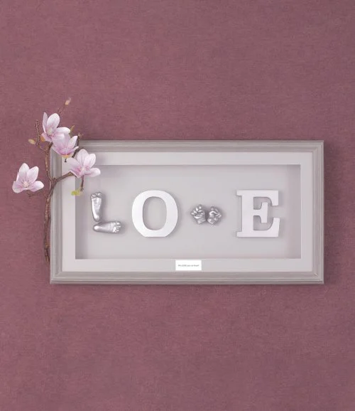 Customized 3D LOVE Frame by First Impression Artwork