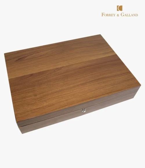 Brown Wooden Date Box - 72 Pcs