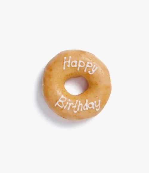  'Happy Birthday' Box By Krispy Kreme 