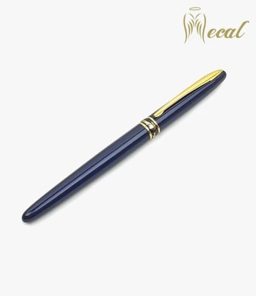 قلم فاخر أزرق غامق