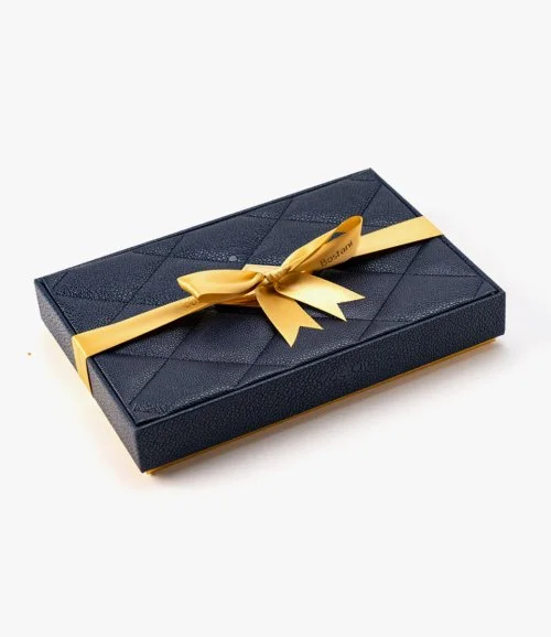 Rectangle Dark Blue Luxury Box By Bostani - Big