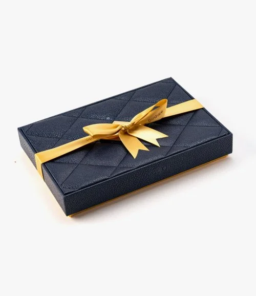 Rectangle Dark Blue Luxury Box By Bostani  - Small