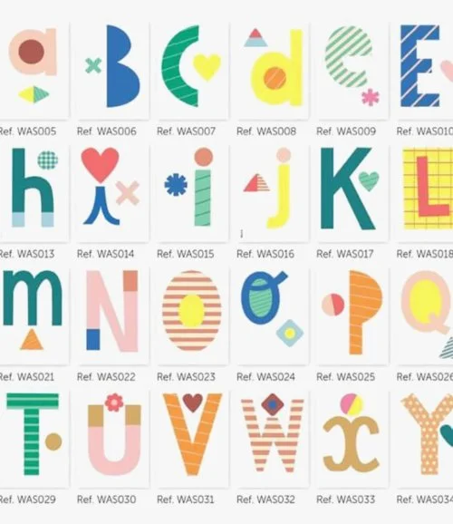 Alphabet Wall Sticker - B by Poppik