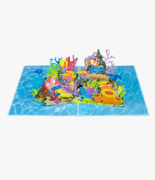 Aquarium / Under the Sea - 3D Pop up Card By Abra Cards