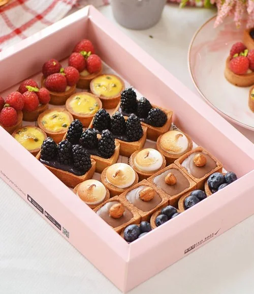 Assorted Mini Tarts Box by Bakery & Company