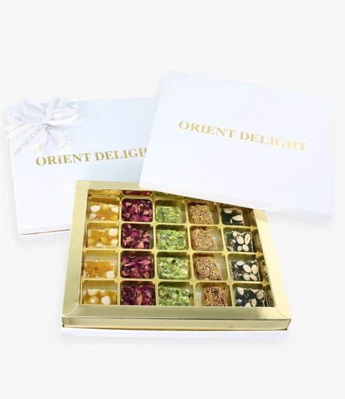 Assorted Turkish Delight Medium 20 Pcs By Orient Delights