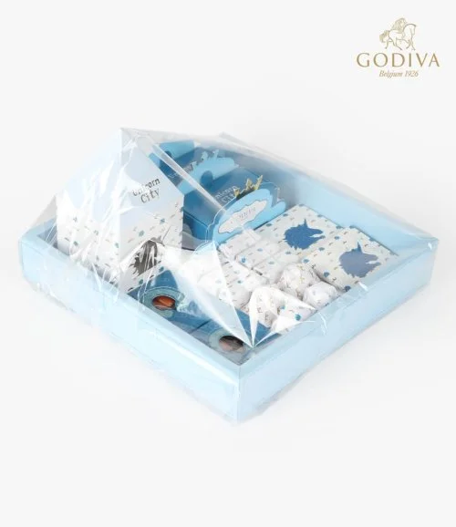 Baby Boy Chocolate Tray by Godiva